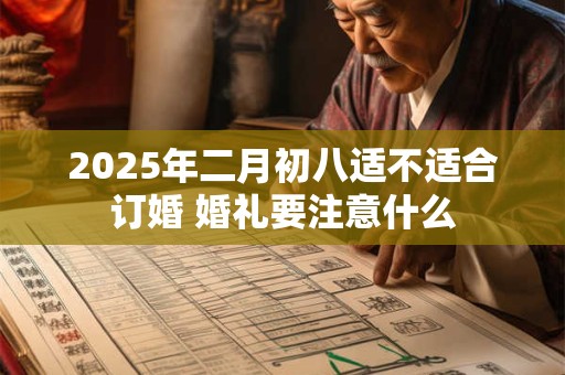 2025年二月初八适不适合订婚 婚礼要注意什么