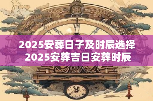 2025安葬日子及时辰选择 2025安葬吉日安葬时辰
