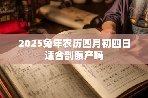 2026兔年农历四月初四日适合剖腹产吗