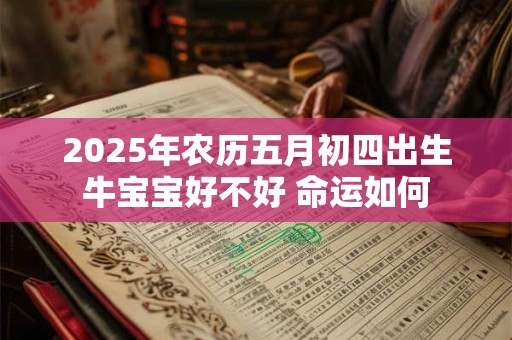 2025年农历五月初四出生牛宝宝好不好 命运如何