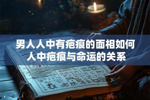 男人人中有疤痕的面相如何 人中疤痕与命运的关系