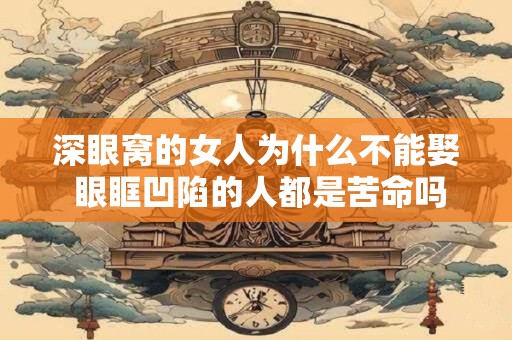 深眼窝的女人为什么不能娶 眼眶凹陷的人都是苦命吗