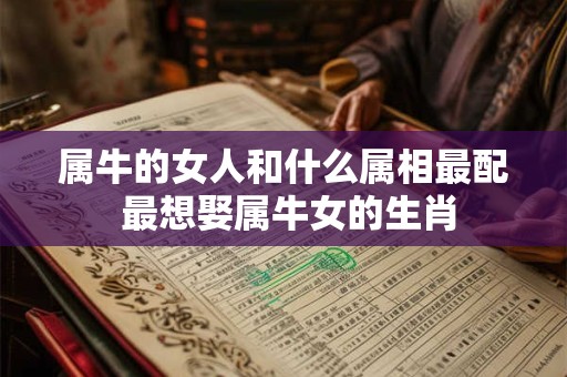 属牛的女人和什么属相最配 最想娶属牛女的生肖
