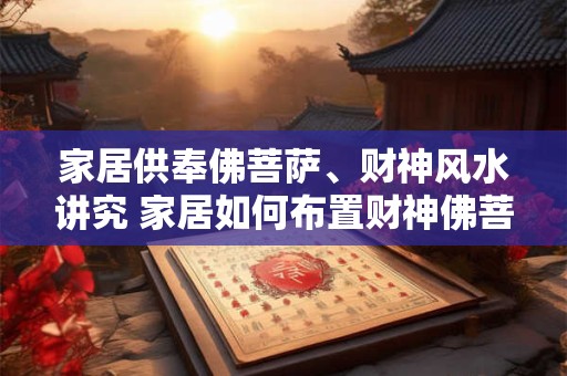 详细阅读:家居供奉佛菩萨、财神风水讲究 家居如何布置财神佛菩萨风水 家居供奉佛菩萨、财神风水讲究 家居如何布置财神佛菩萨风水