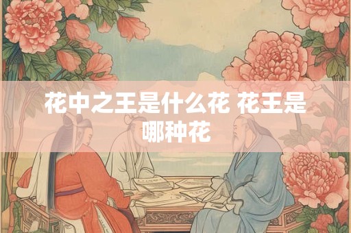 花中之王是什么花 花王是哪种花