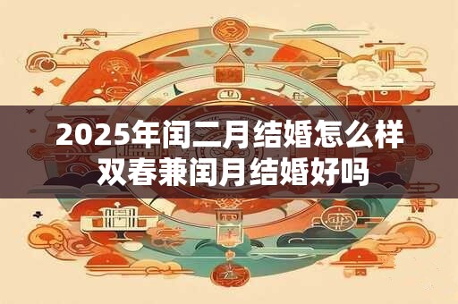 2025年闰二月结婚怎么样 双春兼闰月结婚好吗
