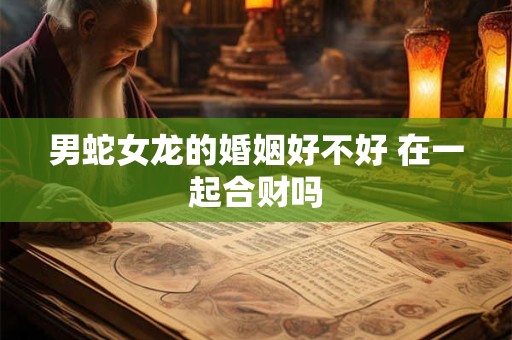 男蛇女龙的婚姻好不好 在一起合财吗
