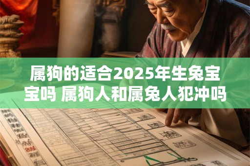 属狗的适合2025年生兔宝宝吗 属狗人和属兔人犯冲吗