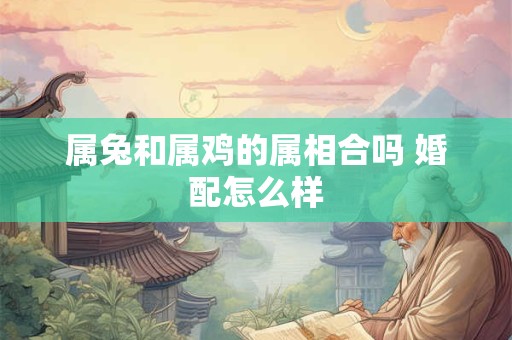 属兔和属鸡的属相合吗 婚配怎么样 属兔和属鸡的属相合吗 婚配怎么样