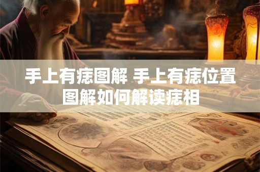 手上有痣图解 手上有痣位置图解如何解读痣相