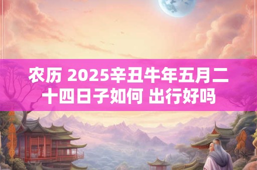 农历 2025辛丑牛年五月二十四日子如何 出行好吗