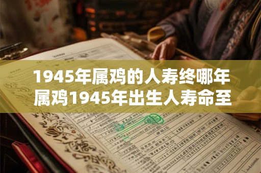 1945年属鸡的人寿终哪年 属鸡1945年出生人寿命至何年