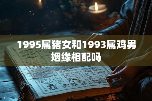 1995属猪女和1993属鸡男姻缘相配吗