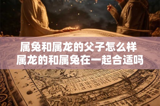 属兔和属龙的父子怎么样 属龙的和属兔在一起合适吗