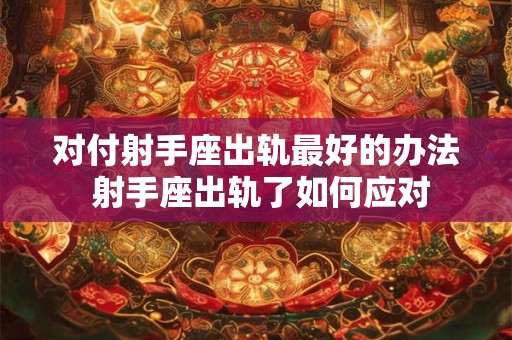 对付射手座出轨最好的办法 射手座出轨了如何应对