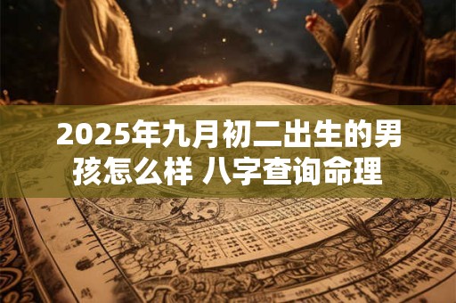 2025年九月初二出生的男孩怎么样 八字查询命理
