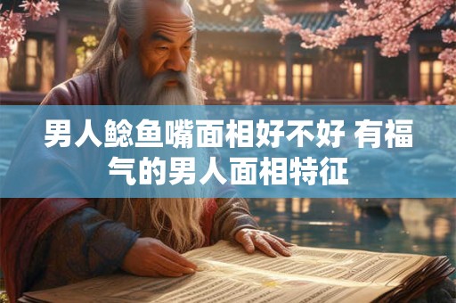 男人鲶鱼嘴面相好不好 有福气的男人面相特征