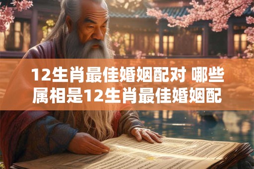 12生肖最佳婚姻配对 哪些属相是12生肖最佳婚姻配对