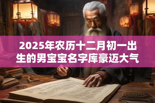 2025年农历十二月初一出生的男宝宝名字库豪迈大气