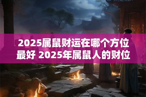 2025属鼠财运在哪个方位最好 2025年属鼠人的财位在哪