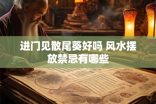 进门见散尾葵好吗 风水摆放禁忌有哪些