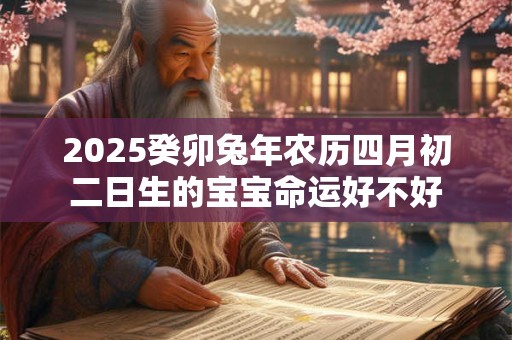 2026癸卯兔年农历四月初二日生的宝宝命运好不好