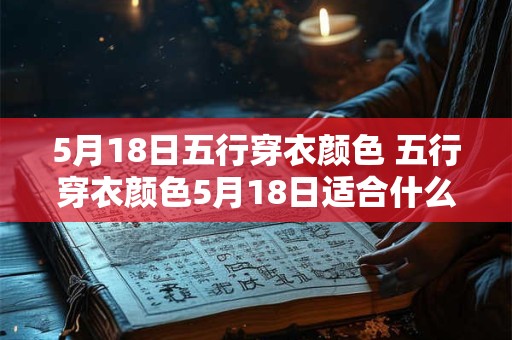 5月18日五行穿衣颜色 五行穿衣颜色5月18日适合什么色系