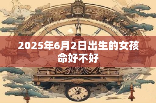 2025年6月2日出生的女孩命好不好