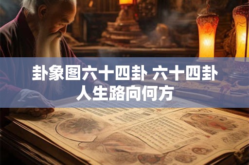 卦象图六十四卦 六十四卦人生路向何方