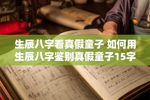 生辰八字看真假童子 如何用生辰八字鉴别真假童子15字