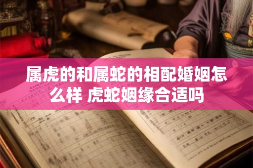 属虎的和属蛇的相配婚姻怎么样 虎蛇姻缘合适吗