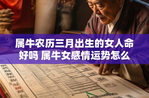 属牛农历三月出生的女人命好吗 属牛女感情运势怎么样 属牛农历三月出生的女人命好吗 属牛女感情运势怎么样