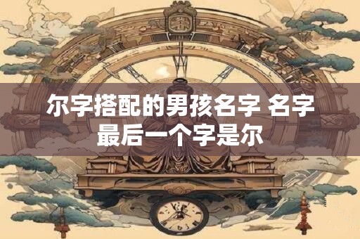 尔字搭配的男孩名字 名字最后一个字是尔