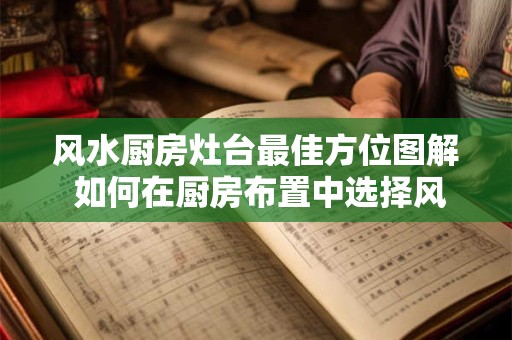 风水厨房灶台最佳方位图解 如何在厨房布置中选择风水最佳灶台位置