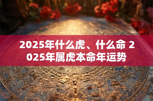 2026年什么虎、什么命 2026年属虎本命年运势 2026年什么虎、什么命 2026年属虎本命年运势