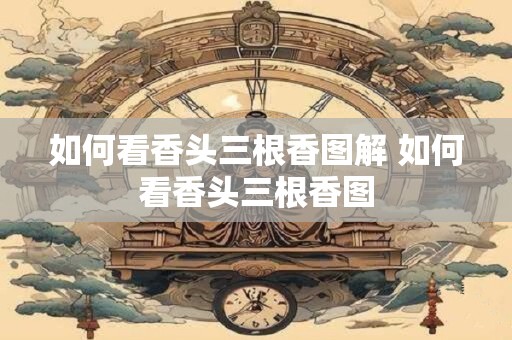 如何看香头三根香图解 如何看香头三根香图