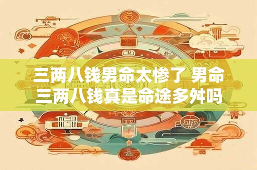 三两八钱男命太惨了 男命三两八钱真是命途多舛吗