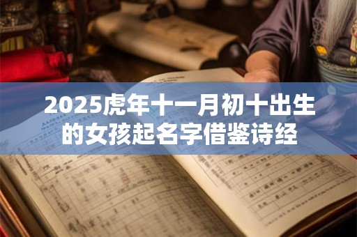 2025虎年十一月初十出生的女孩起名字借鉴诗经