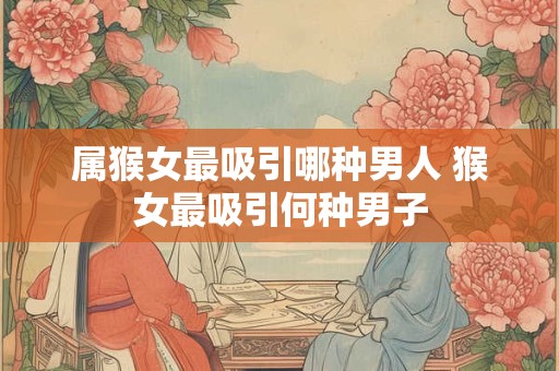 属猴女最吸引哪种男人 猴女最吸引何种男子