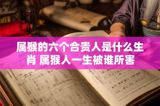 属猴的六个合贵人是什么生肖 属猴人一生被谁所害