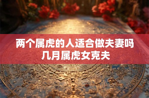 两个属虎的人适合做夫妻吗 几月属虎女克夫