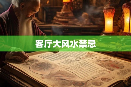 客厅大风水禁忌