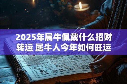 2025年属牛佩戴什么招财转运 属牛人今年如何旺运