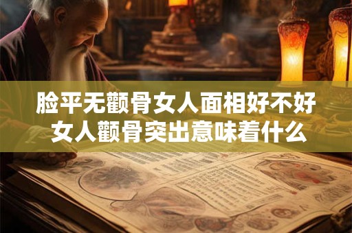 脸平无颧骨女人面相好不好 女人颧骨突出意味着什么