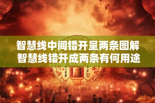 智慧线中间错开呈两条图解 智慧线错开成两条有何用途
