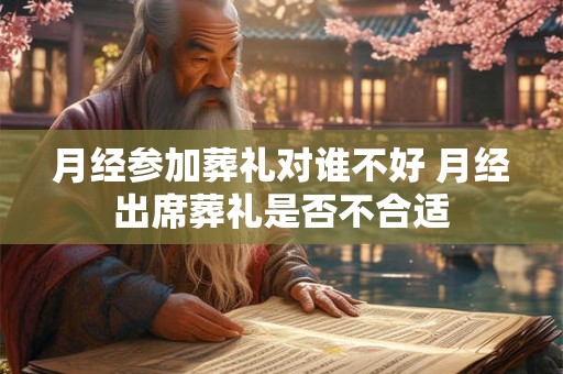 月经参加葬礼对谁不好 月经出席葬礼是否不合适
