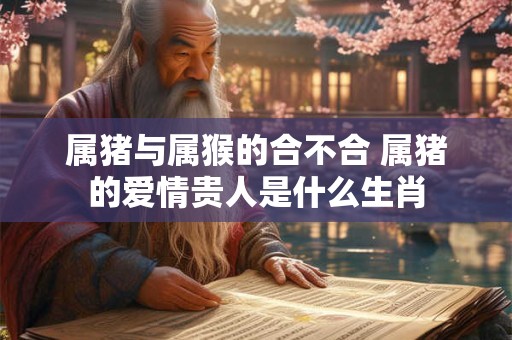 属猪与属猴的合不合 属猪的爱情贵人是什么生肖