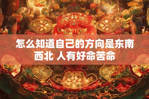 怎么知道自己的方向是东南西北 人有好命苦命