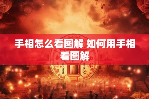 手相怎么看图解 如何用手相看图解