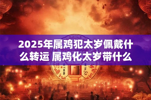 2025年属鸡犯太岁佩戴什么转运 属鸡化太岁带什么东西最好